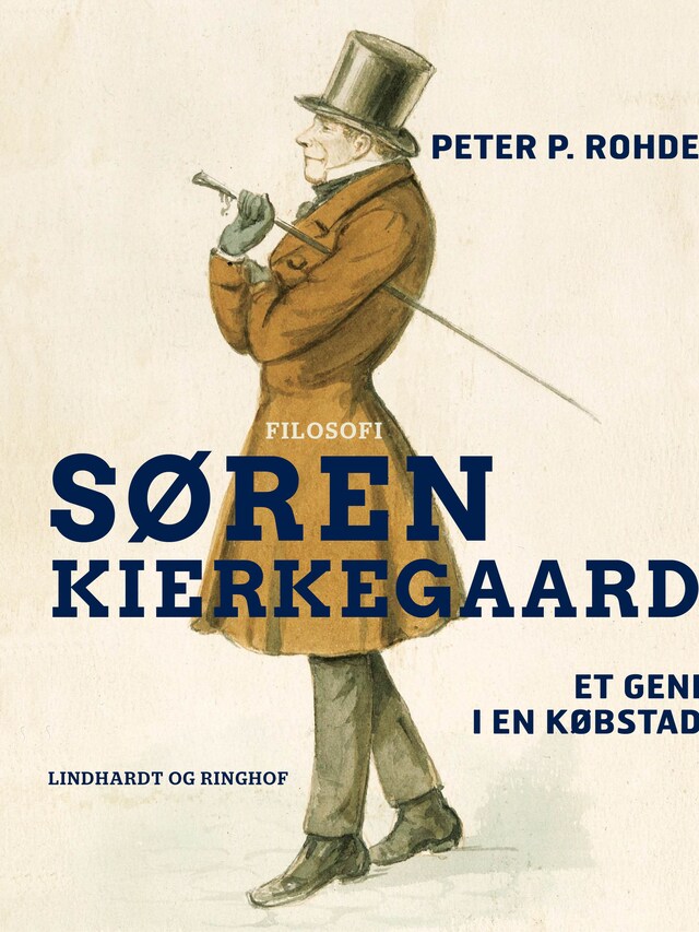 Bogomslag for Søren Kierkegaard. Et geni i en købstad