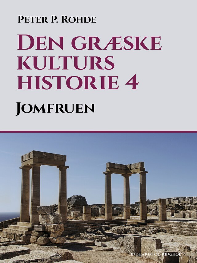 Buchcover für Den græske kulturs historie 4: Jomfruen