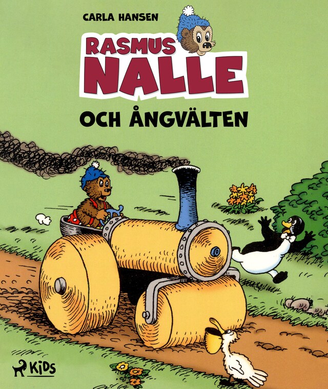 Boekomslag van Rasmus Nalle – Och ångvälten