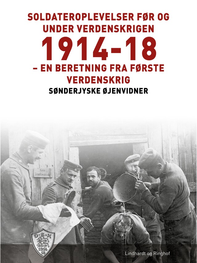 Bogomslag for Soldateroplevelser før og under verdenskrigen 1914-18