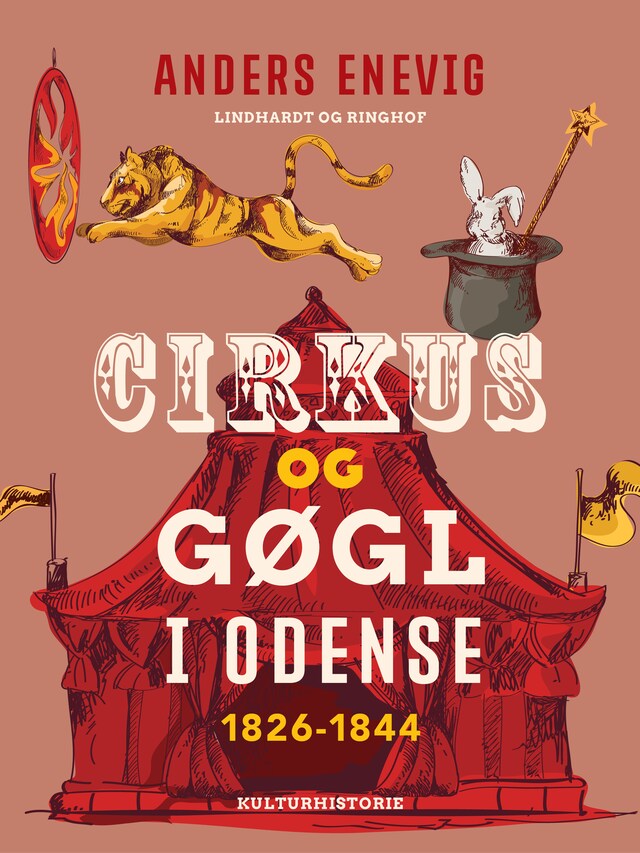 Kirjankansi teokselle Cirkus og gøgl i Odense 1826-1844