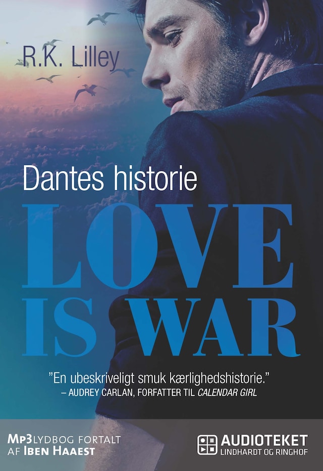 Book cover for Love is war 2 – Dantes historie