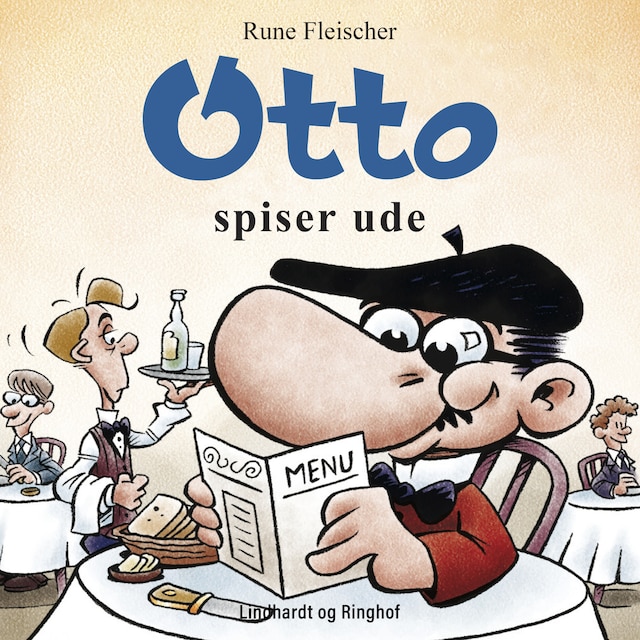 Bogomslag for Otto spiser ude