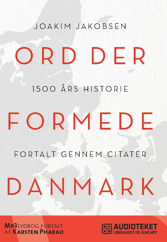 Book cover for Ord der formede Danmark