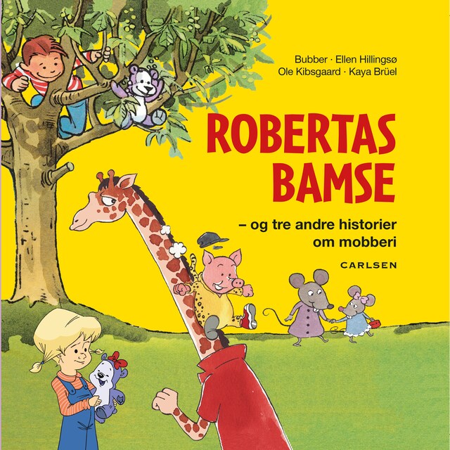 Bogomslag for Robertas Bamse - og tre andre historier om mobberi