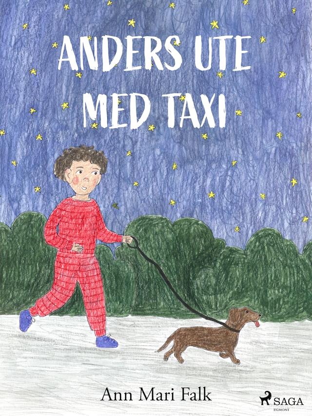 Kirjankansi teokselle Anders ute med Taxi