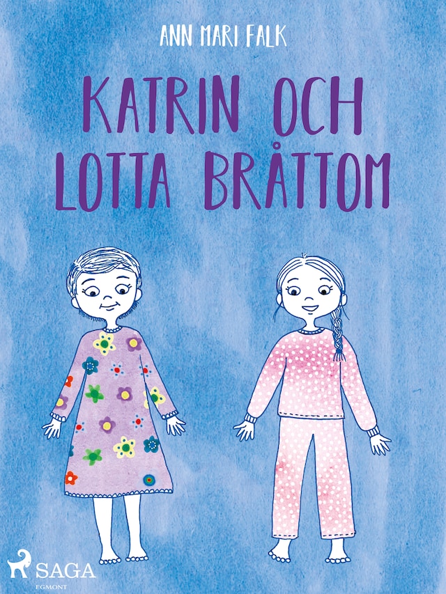 Boekomslag van Katrin och Lotta Bråttom