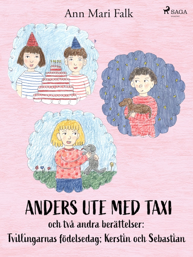 Kirjankansi teokselle Anders ute med Taxi och två andra berättelser