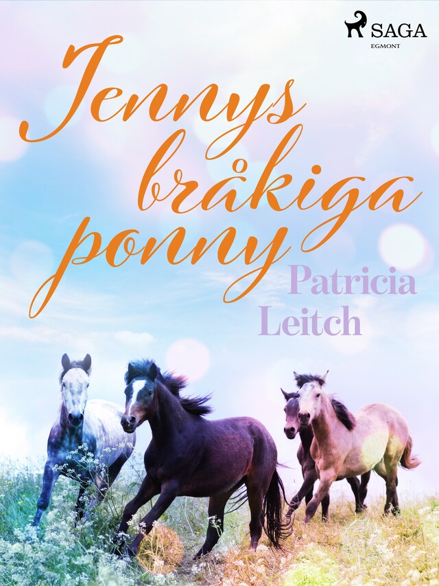 Buchcover für Jennys bråkiga ponny