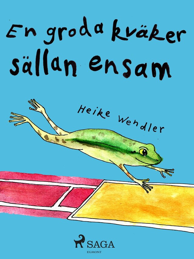 Buchcover für En groda kväker sällan ensam