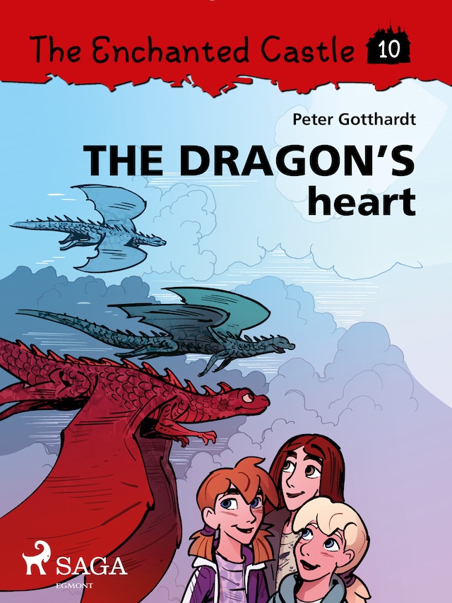 Boekomslag van The Enchanted Castle 10 - The Dragon s Heart