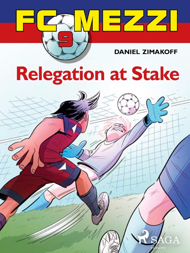 Book cover for FC Mezzi 9: Relegation at stake