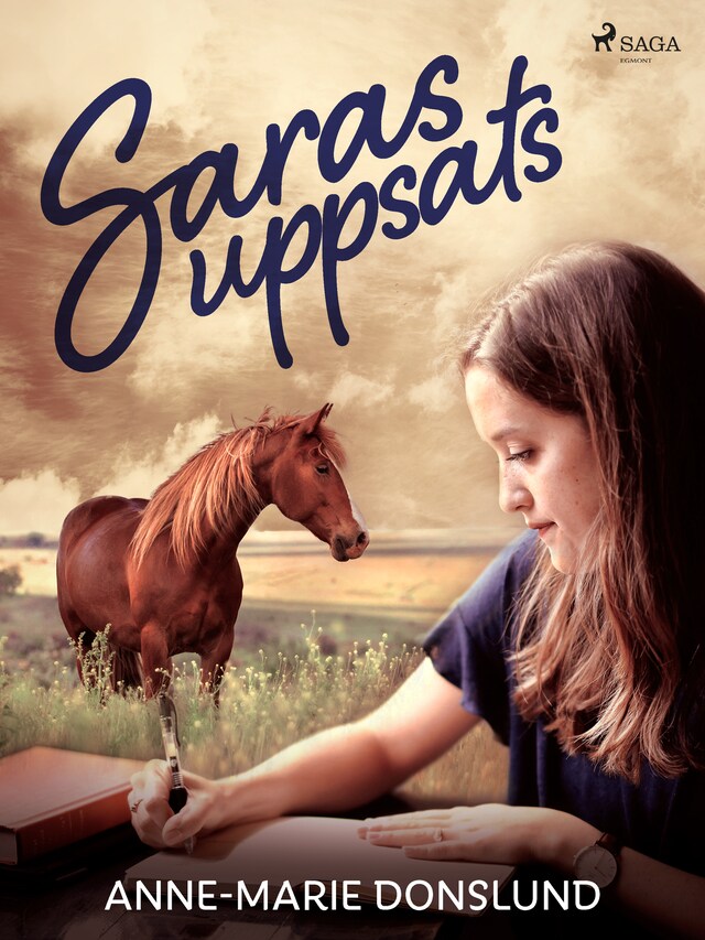 Book cover for Saras uppsats