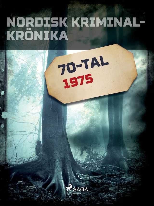 Copertina del libro per Nordisk kriminalkrönika 1975