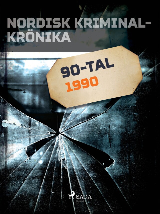 Portada de libro para Nordisk kriminalkrönika 1990
