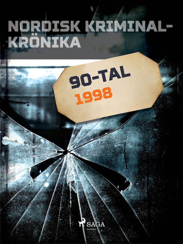 Portada de libro para Nordisk kriminalkrönika 1998