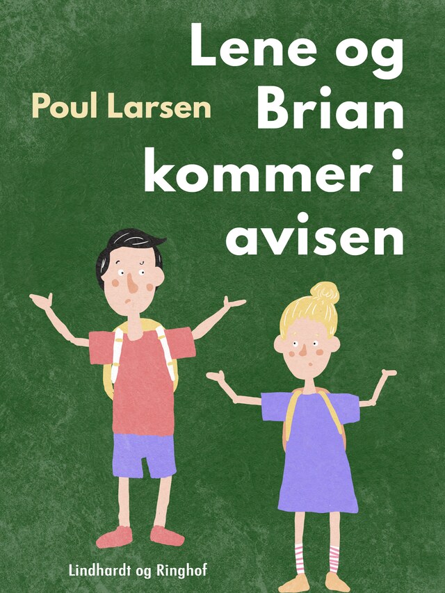 Bogomslag for Lene og Brian kommer i avisen