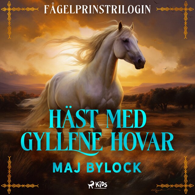 Book cover for Häst med gyllene hovar
