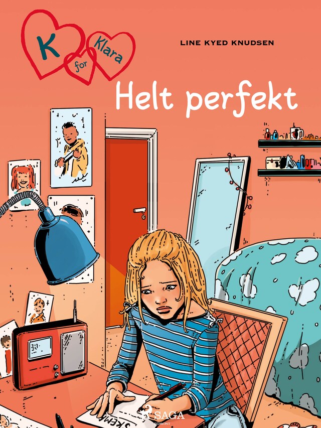 Copertina del libro per K for Klara 16 - Helt perfekt