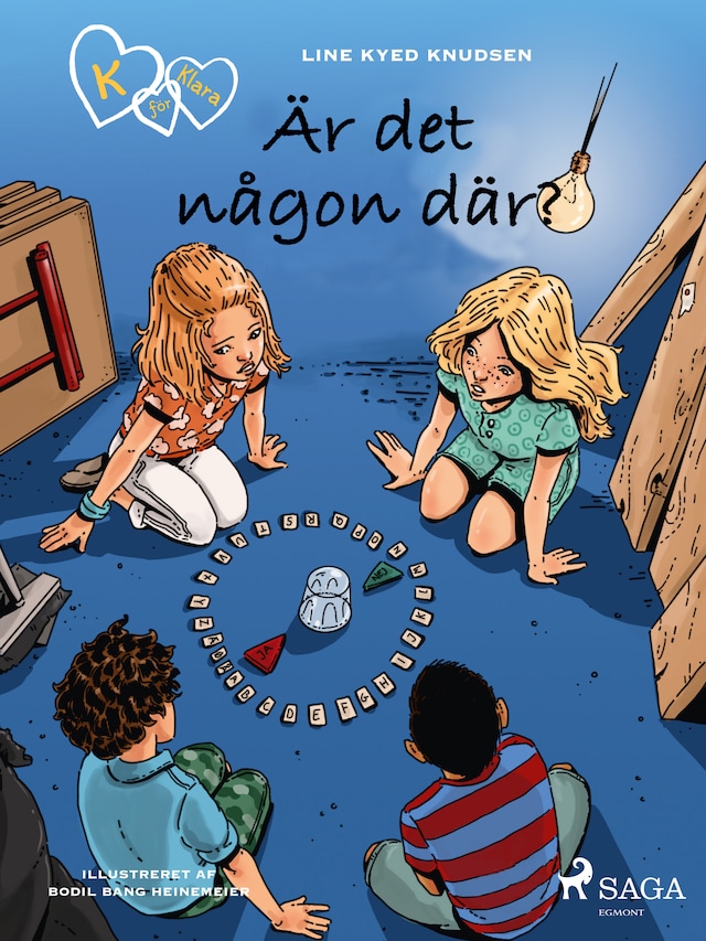 Portada de libro para K för Klara 13 - Är det någon där?