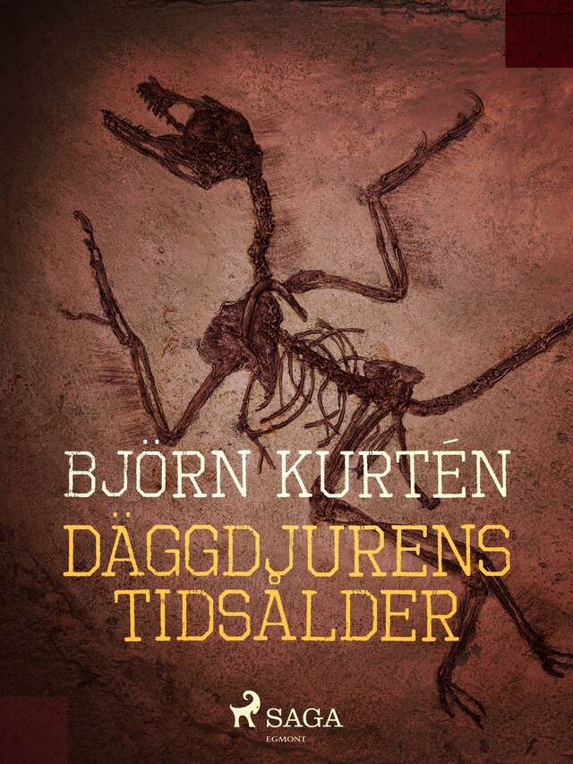 Boekomslag van Däggdjurens tidsålder