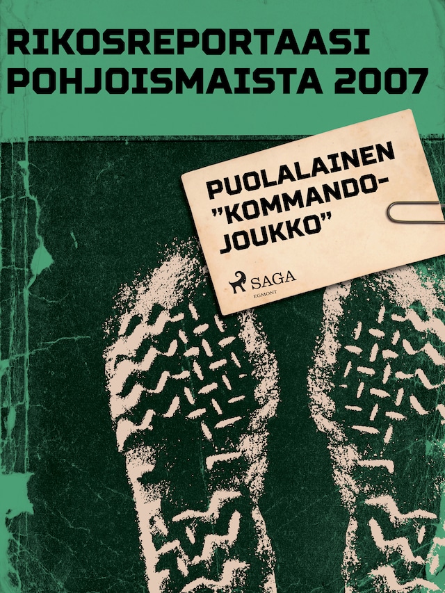 Buchcover für Puolalainen "kommandojoukko"