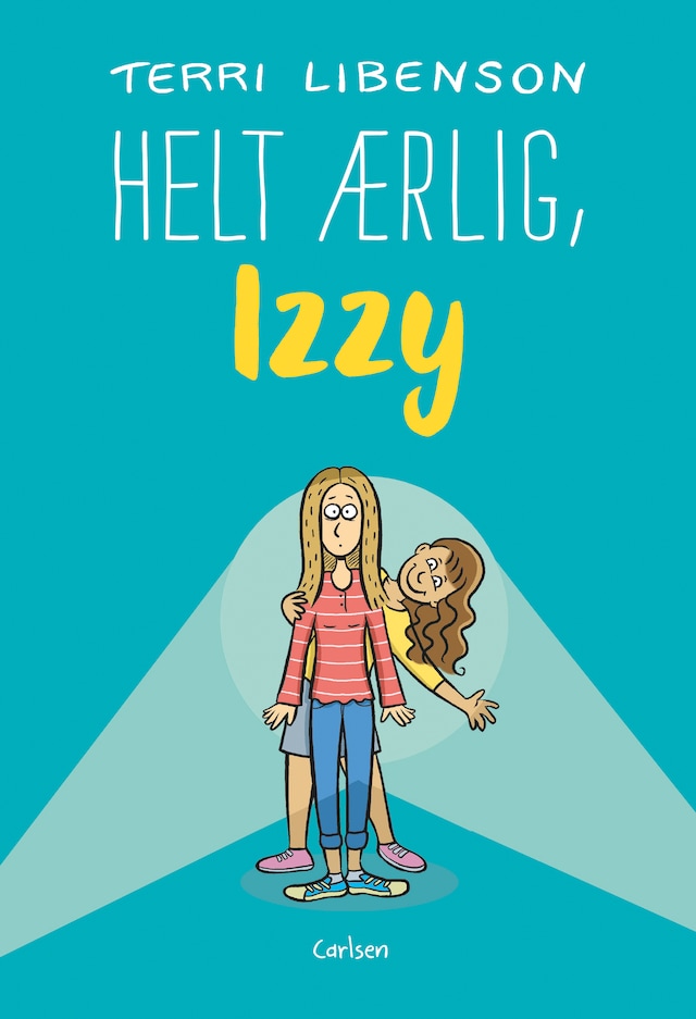 Book cover for Helt ærlig, Izzy