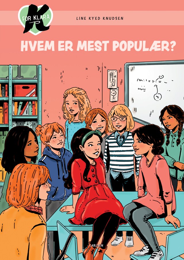 Bogomslag for K for Klara (20) - Hvem er mest populær?