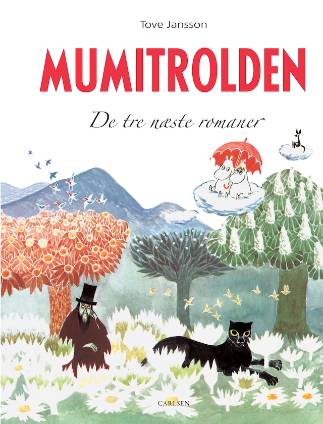 Buchcover für Mumitrolden. De tre næste romaner