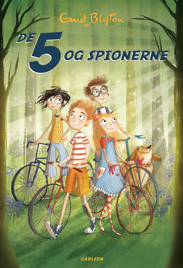 Bogomslag for De 5 (2) - De 5 og spionerne