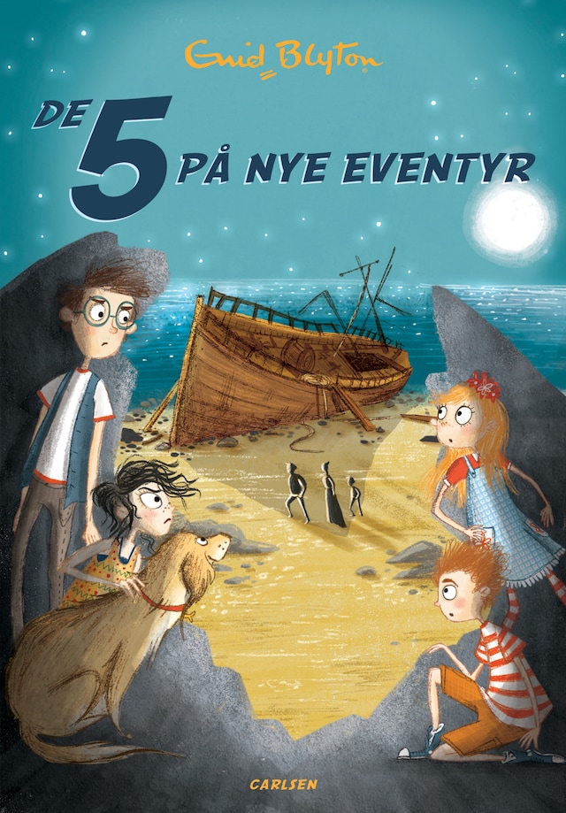 Book cover for De 5 (3) - De 5 på nye eventyr