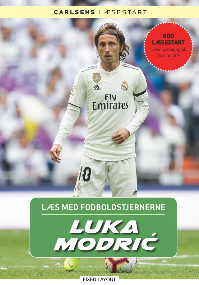 Bogomslag for Læs med fodboldstjernerne - Luka Modric