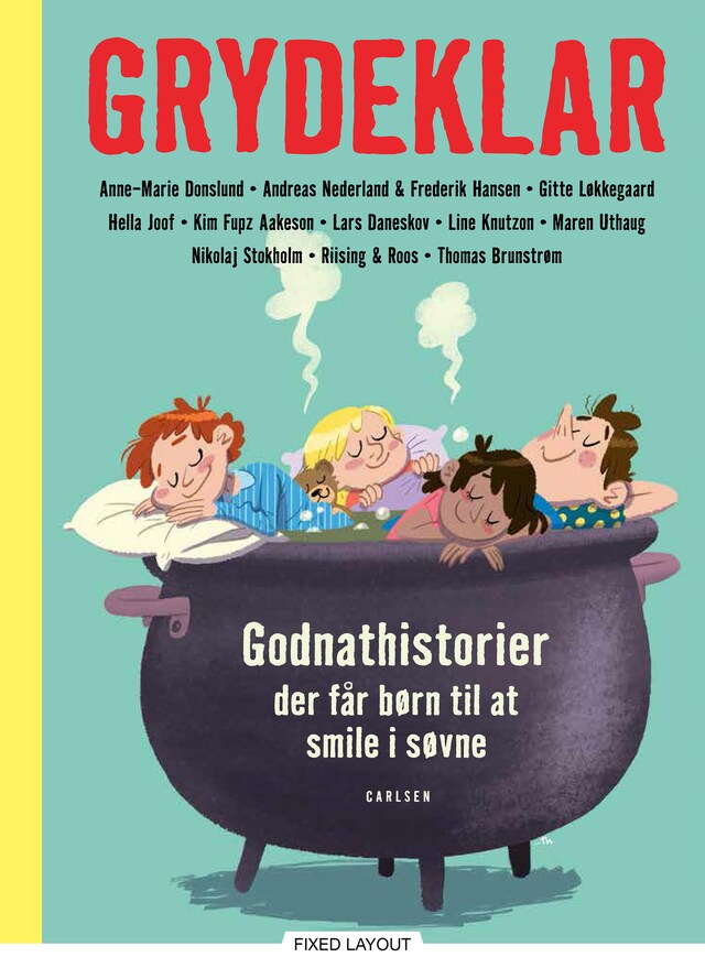 Book cover for Grydeklar - Godnathistorier, der får børn til at smile i søvne
