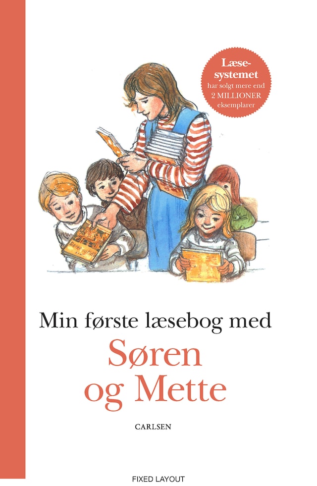 Bogomslag for Min første læsebog med Søren og Mette