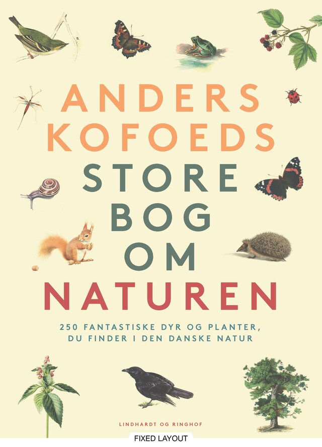 Book cover for Anders Kofoeds store bog om naturen