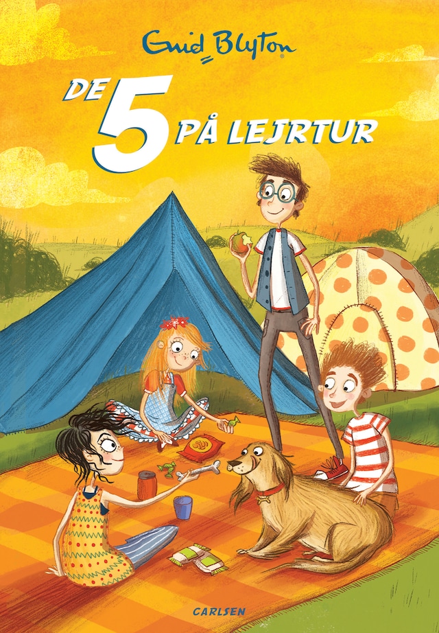 Portada de libro para De 5 (7) - De 5 på lejrtur