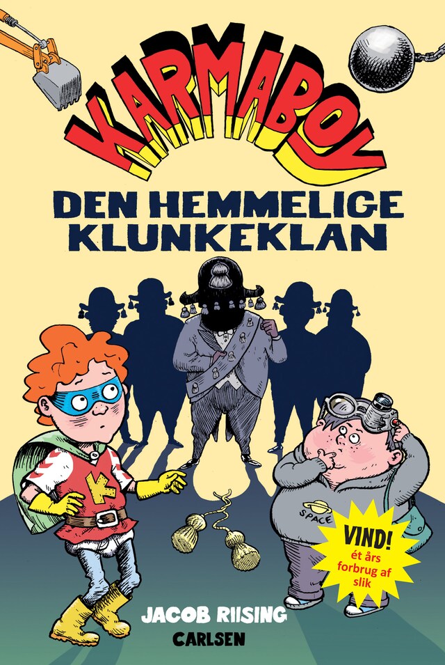 Bogomslag for Karmaboy (6) - Den hemmelige klunkeklan