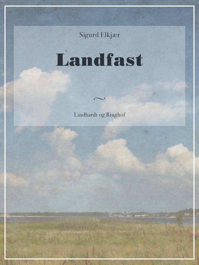 Kirjankansi teokselle Landfast