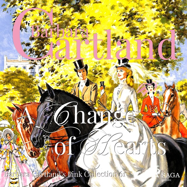 Kirjankansi teokselle A Change of Hearts (Barbara Cartland's Pink Collection 61)