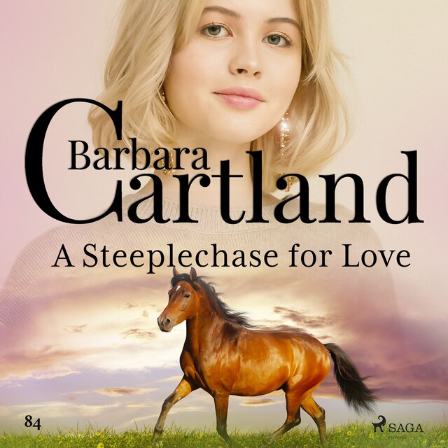Okładka książki dla A Steeplechase for Love (Barbara Cartland's Pink Collection 84)