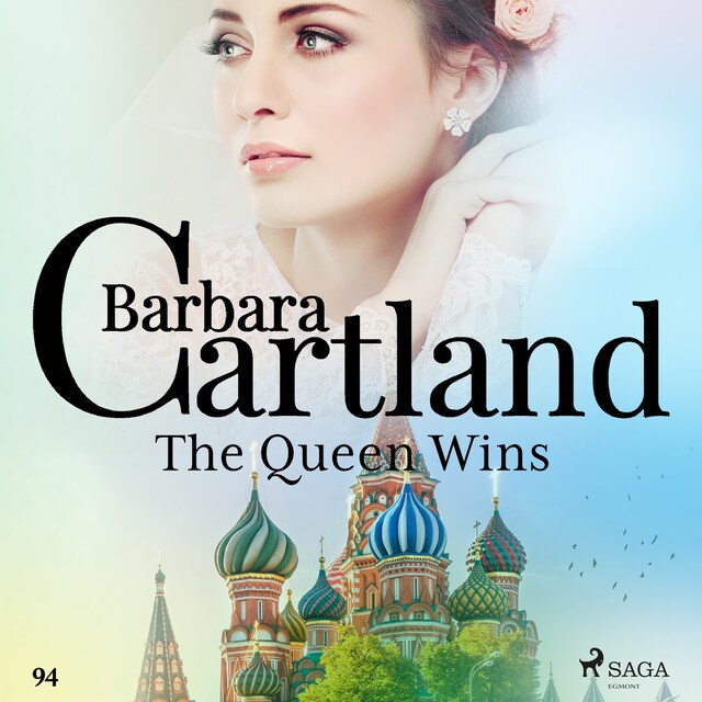 Book cover for The Queen Wins (Barbara Cartland's Pink Collection 94)