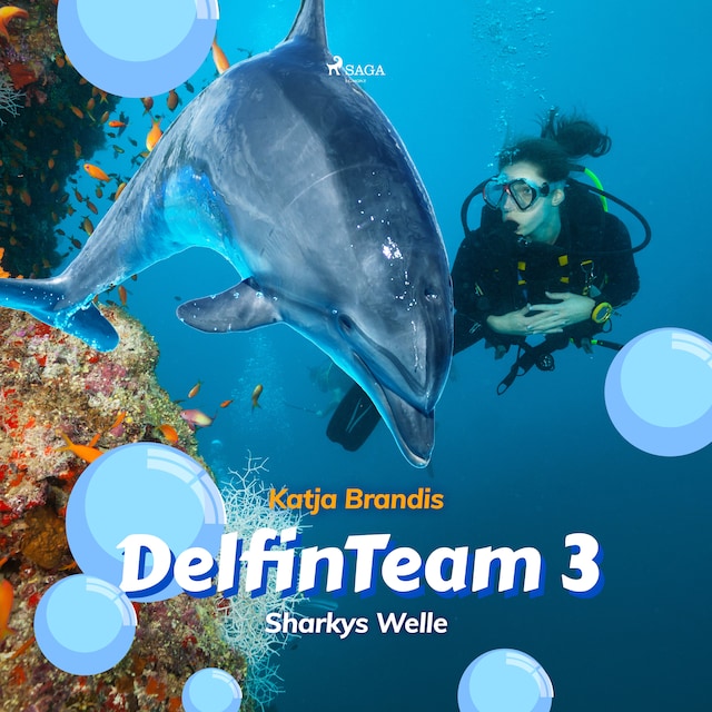 Kirjankansi teokselle DelfinTeam 3 - Sharkys Welle