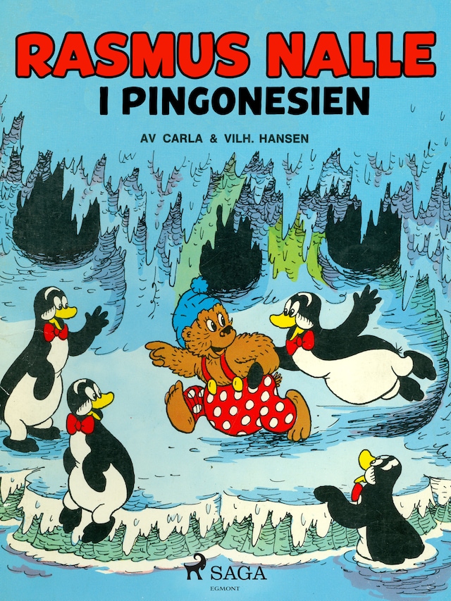 Copertina del libro per Rasmus Nalle – i Pingonesien