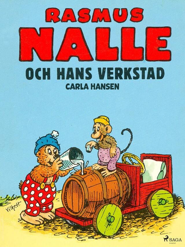 Portada de libro para Rasmus Nalle och hans verkstad