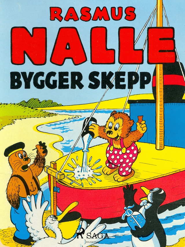 Rasmus Nalle bygger skepp