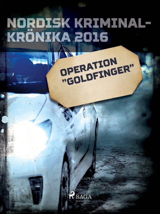 Book cover for Operation "Goldfinger"