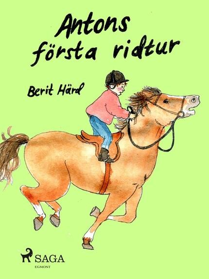 Antons första ridtur bookCoverFor
