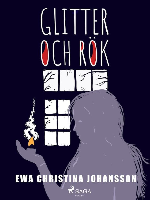 Copertina del libro per Glitter och rök