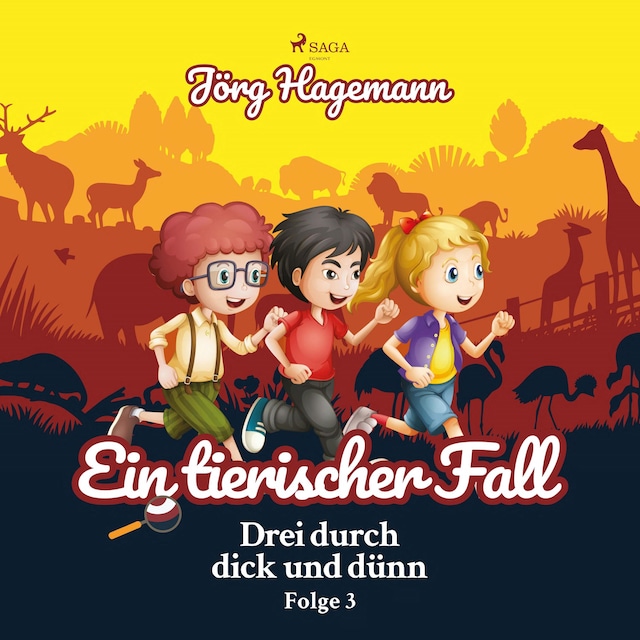 Book cover for Ein tierischer Fall (Drei durch dick und dünn, Folge 3)