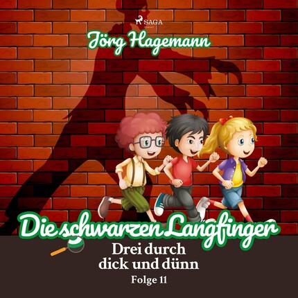 Die schwarzen Langfinger (Drei durch dick und dünn, Folge 11) bookCoverFor